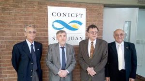 Autoridades durante la inauguración. Foto: CCT CONICET San Juan.